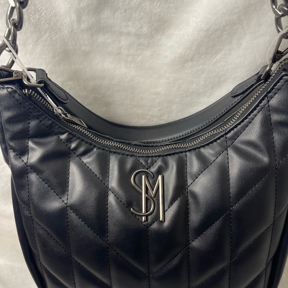 Steve Madden black shoulder bag, NWT